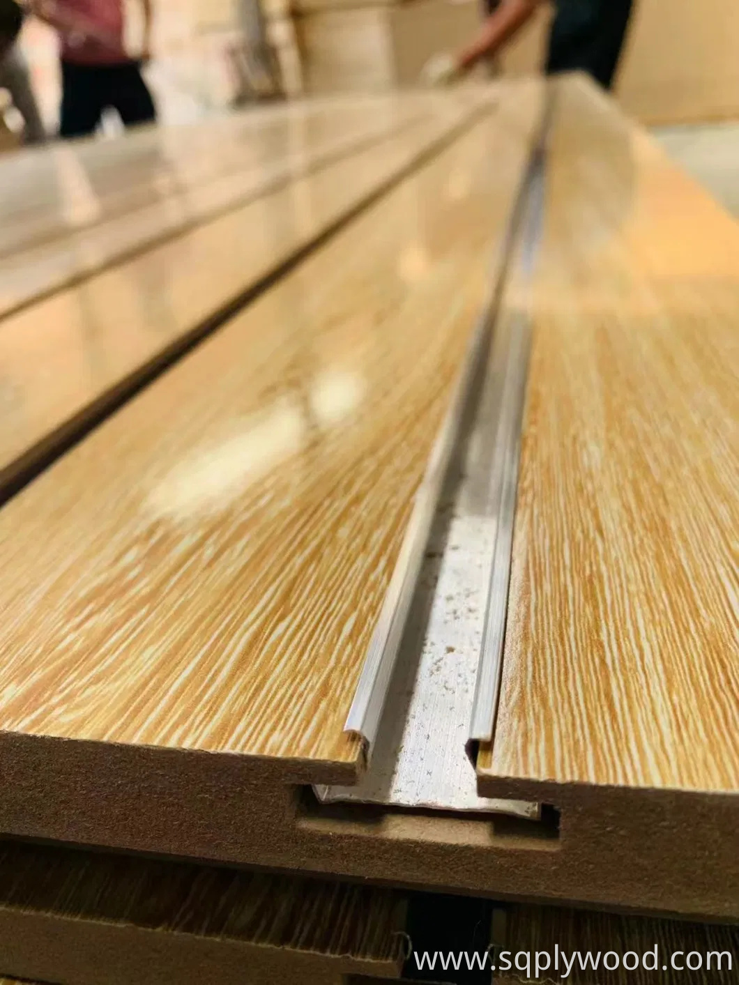 1830*2440 /1220*2440*12mm /15mm /18mm Melamine Faced MDF Board / Slot MDF / Raw MDF Board